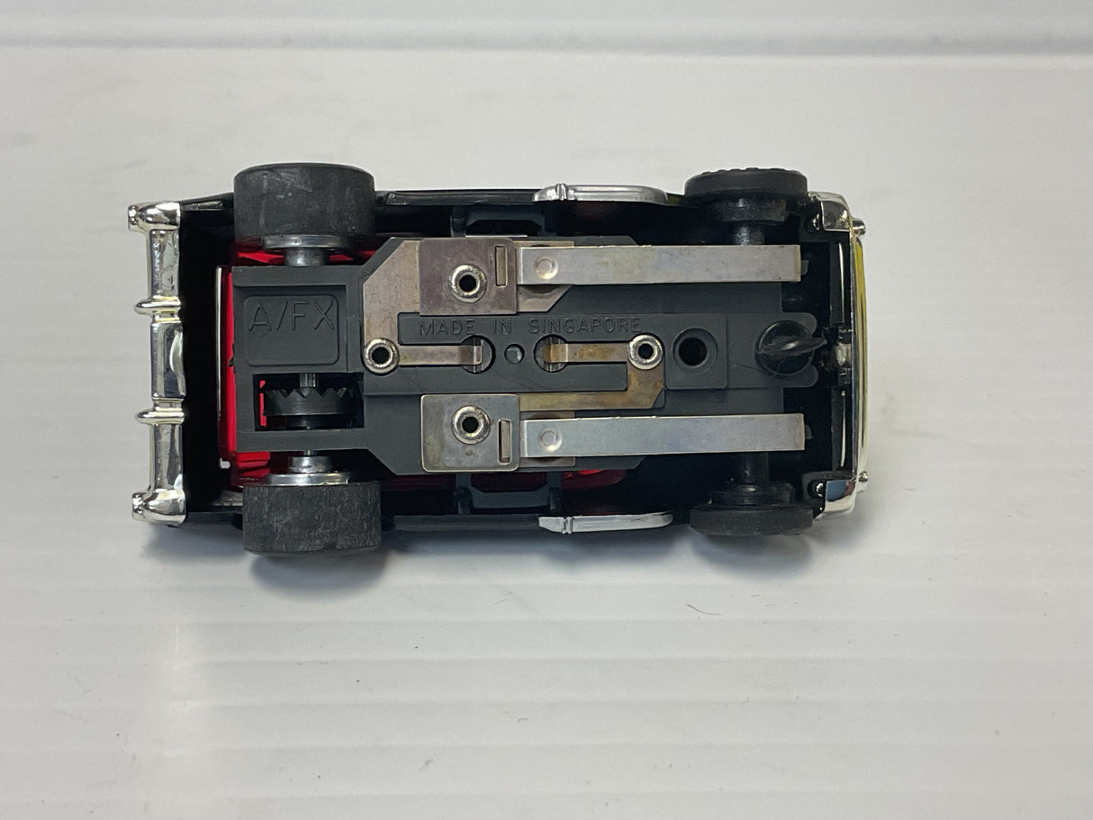 Aurora AFX non-magnatraction 1957 Chevy nomad black silver pipes, | 1760 | Aurora - AFX