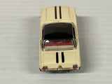 Aurora AFX -Thunder-jet 62 1/2 Mustang HardTop White/Black/Red/Black/Black  | 1372 | Aurora - AFX- Model Motoring