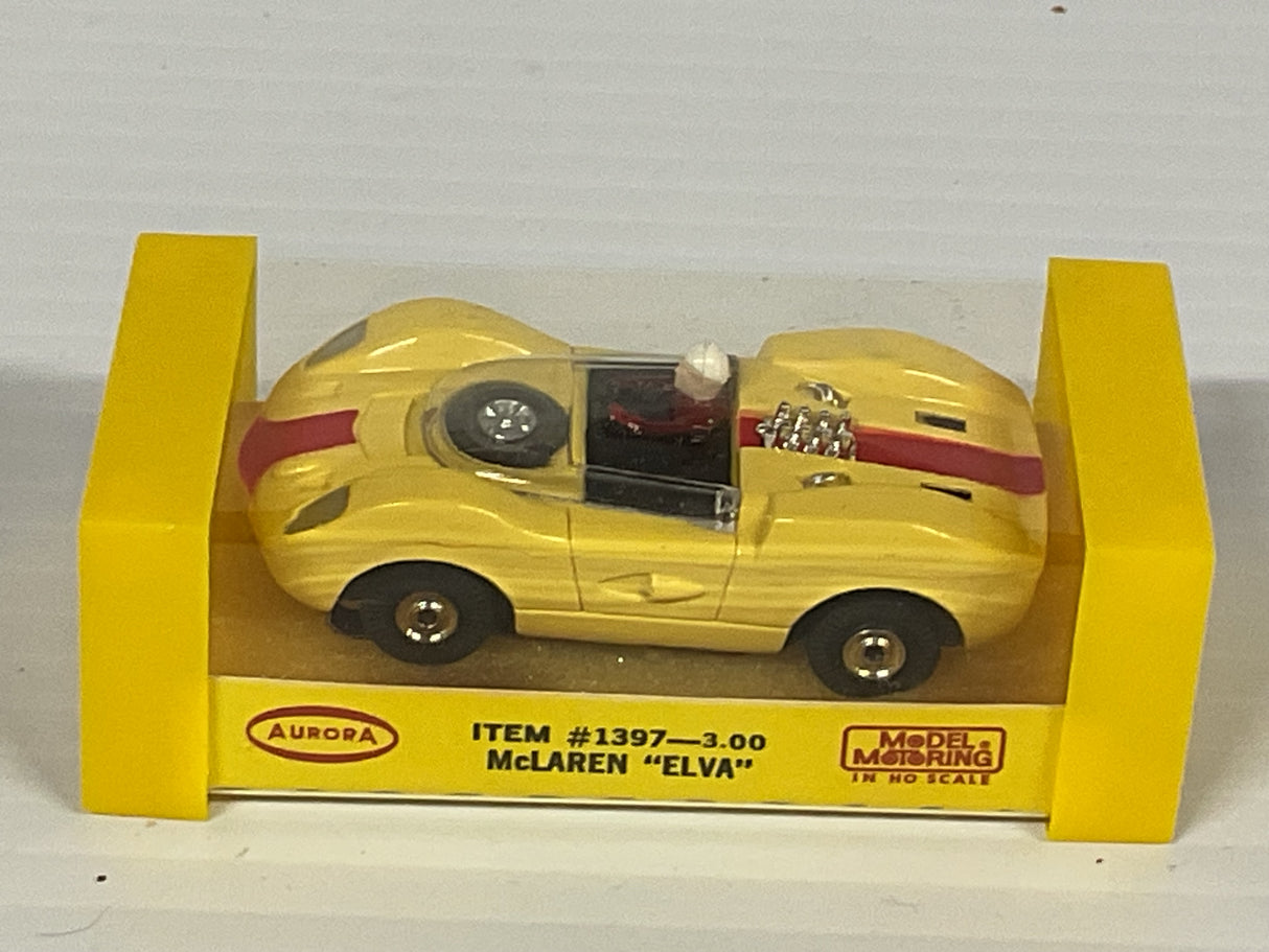 Aurora AFX McLaren "Elva" Tan | 1397 | Aurora - AFX