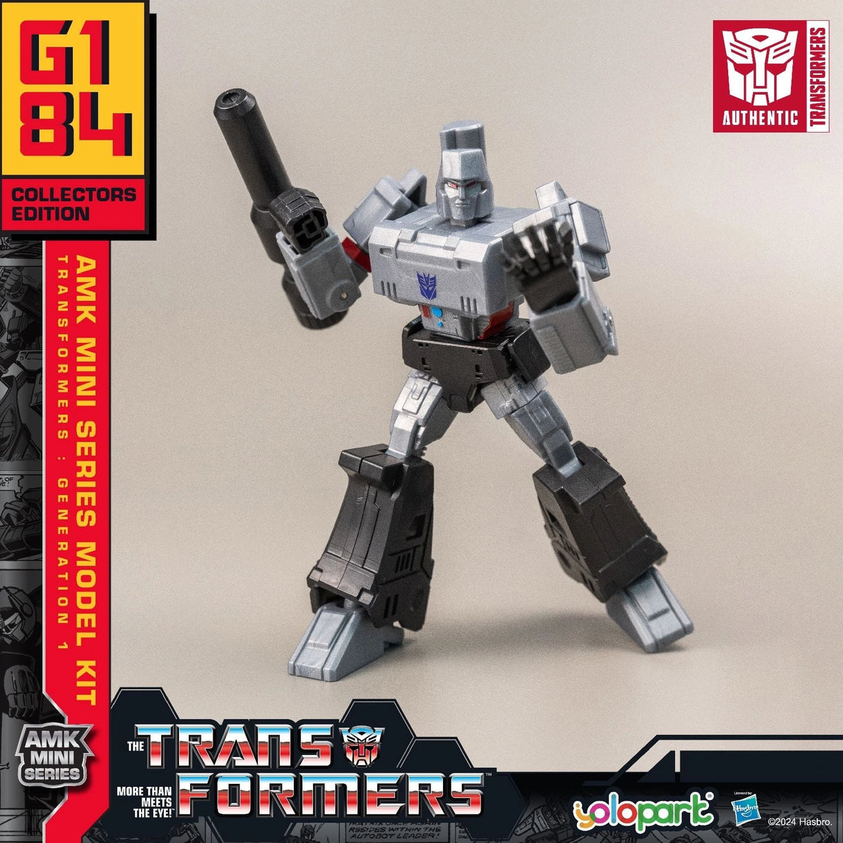 Transformers: Generation 1 Megatron AMK Mini Series Model Kit | YPAMKG1MG | yolopart