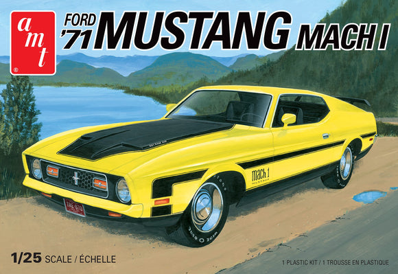 Second Chance 1971 Ford Mustang Mach I 1:25 Scale Model Kit | AMT1262M | Round2