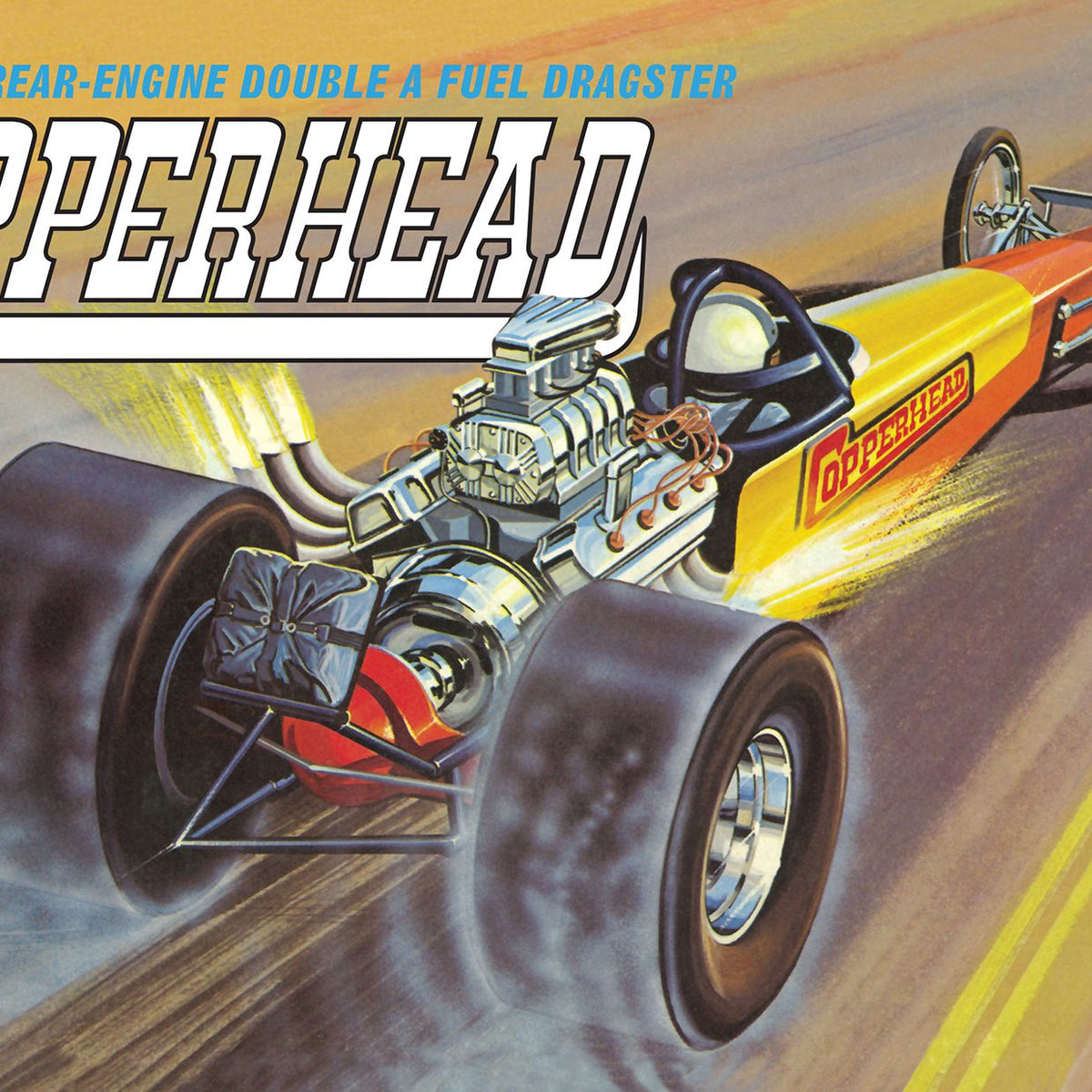 Second Chance Copperhead Rear-Engine Dragster 1:25 Scale Model Kit | A ...