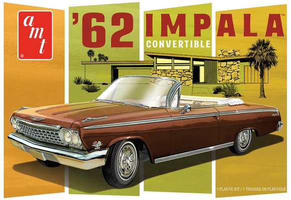 Second Chance 1962 Chevy Impala Convertible 1:25 Scale Model Kit | AMT1355M | Round2