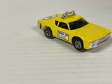 Aurora AFX non-magnatraction Matador Taxi Yellow w/scuff mark  | 1938 | Aurora - AFX