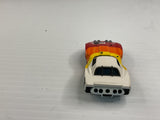 Aurora AFX Blazin Brakes Corvette GT White/Yellow/Orange/Red #3  | 1011 | Aurora - AFX