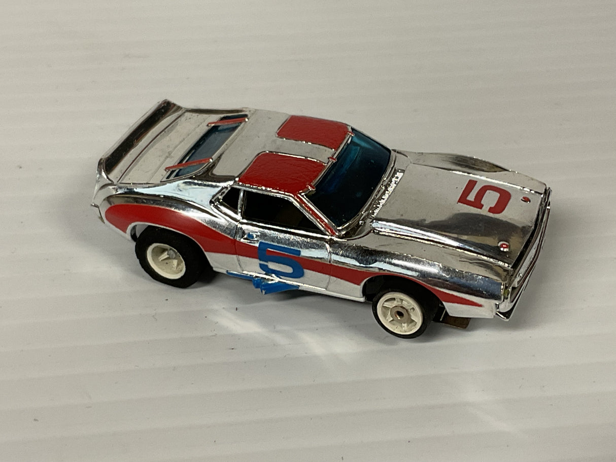 Aurora AFX G-Plus Javelin Trans Am Chrome/red/blue #5 | ???? | Aurora - AFX