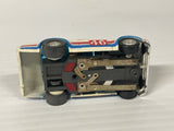 Aurora AFX magnatraction Ford Escort White/Red/Blue (#46 in Red)  | 1951 | Aurora - AFX