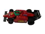 Fiat F1 car, body and chassis w/ gold head, black wing 440  narrow | B9980 | Tyco