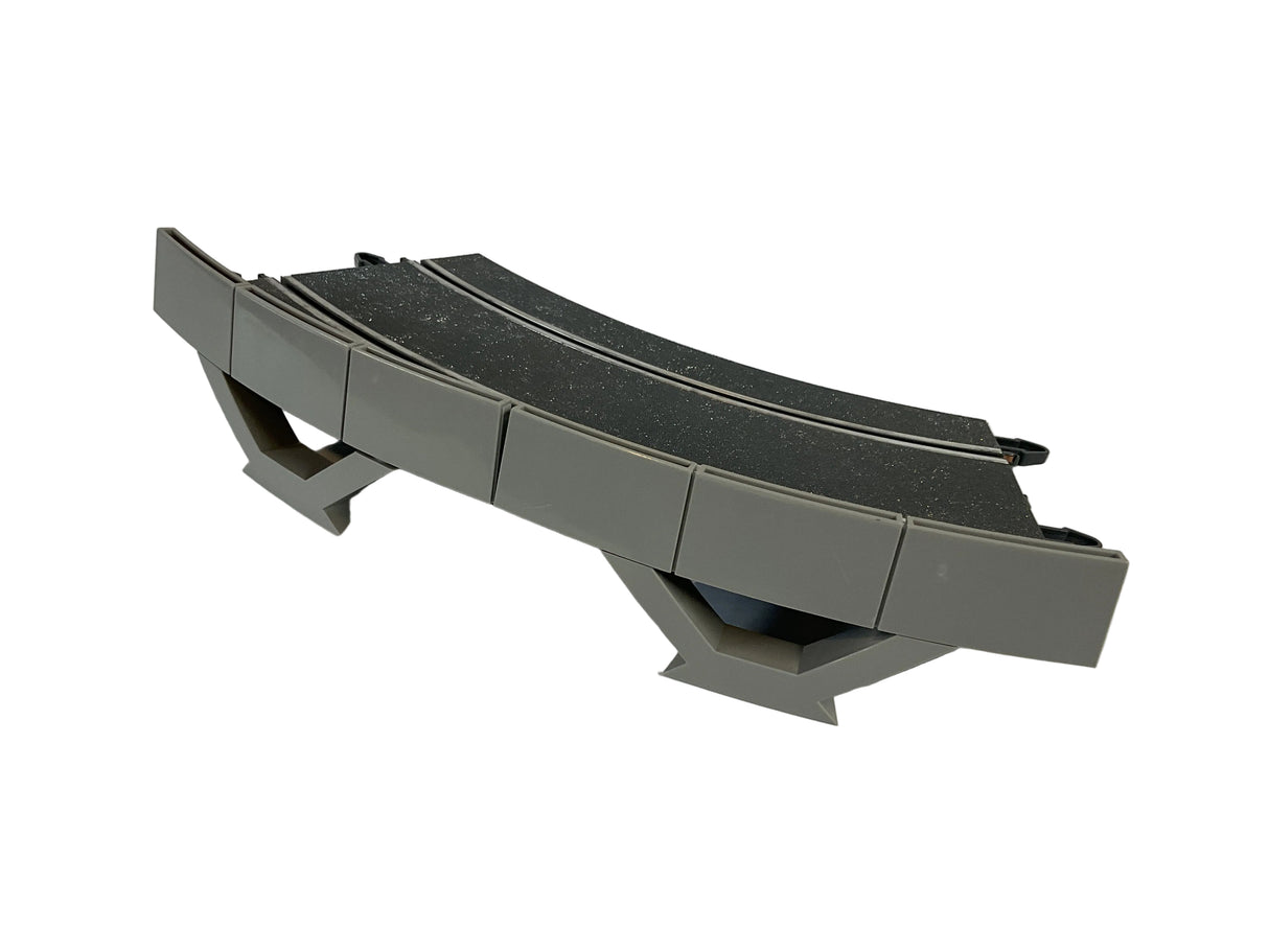 Bank curve kit with supports for digital system display for SCX Old Digital SD-01.587