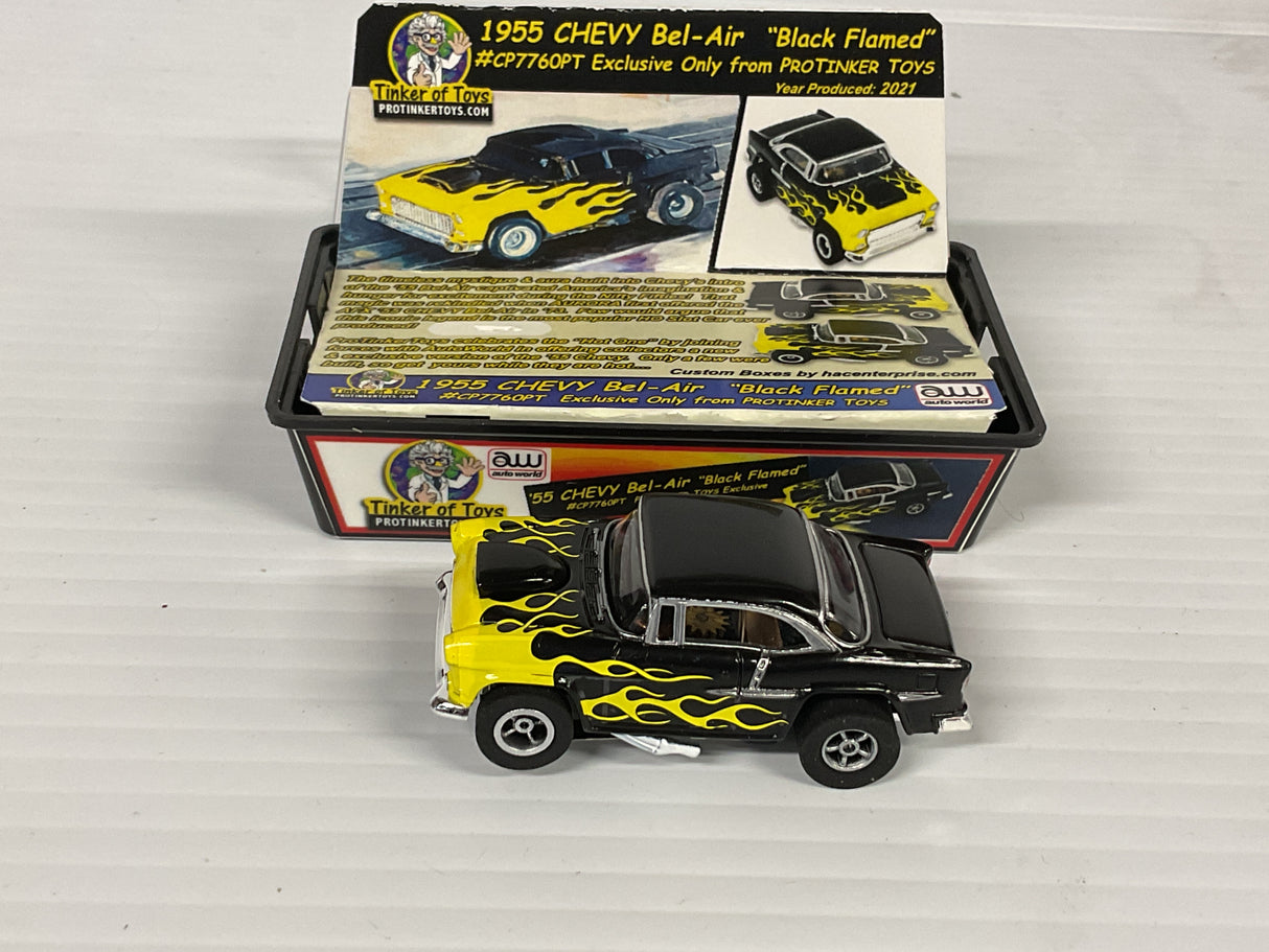 Protinkertoys.com 1955 Chevy  Bel-Air " Black"  | CP7760 | Autoworld