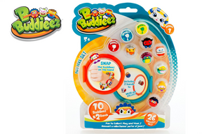 Set of 10 collectible character bands and 2 bands for play for Jupiter Creations 15005