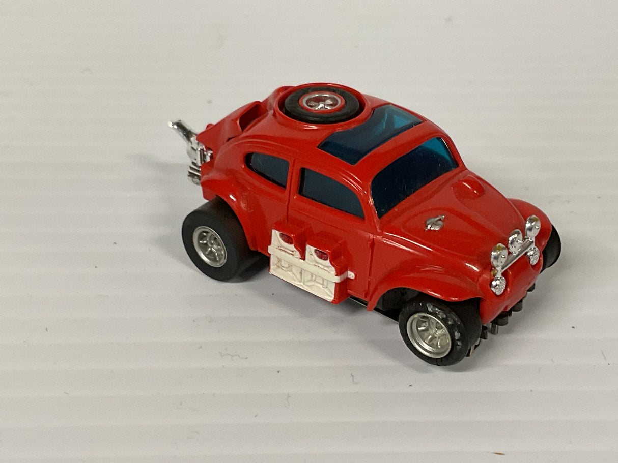 Aurora AFX magnatraction Baja VW  Red/white tanks  | 1914 | Aurora - AFX
