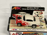 Aurora AFX 1955 Chevy Bel-Air "White Red Flames" Mag-Sonic  | 1064 | Aurora - AFX
