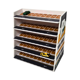 Five-Story Parking Garage Diorama Scene for 1:64 Diecast