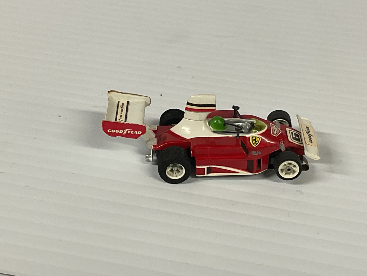 Aurora AFX Ferrari  Red/White #6 | 1734 | Aurora - AFX
