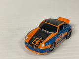 Aurora AFX magnatraction Porsche Carrera Orange/Blue/black #3   | 1933 | Aurora - AFX