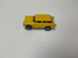 Aurora AFX non-magnatraction 1957 Chevy nomad yellow orange pipes, | 1903 | Aurora - AFX