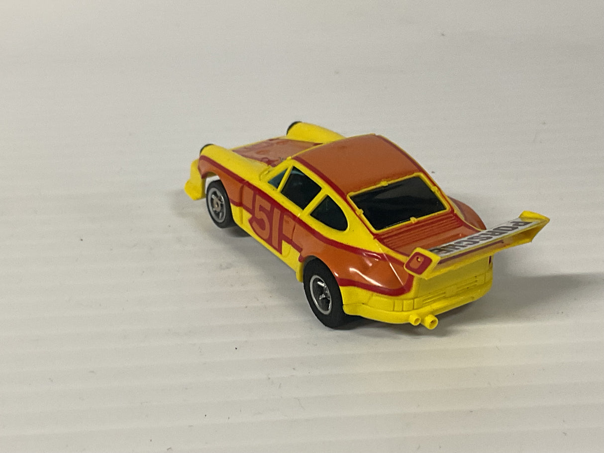 Aurora AFX G-Plus Porsche 934 Turbo Orange/Yellow/Red #51  | 1781 | Aurora - AFX