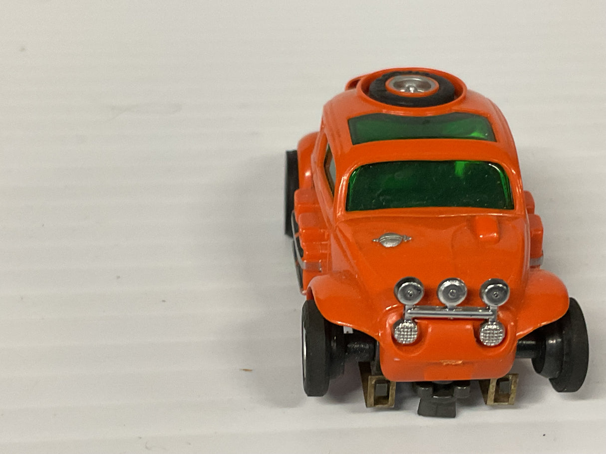 Aurora AFX magnatraction Baja VW Lime Orange/black tanks  | 1914 | Aurora - AFX