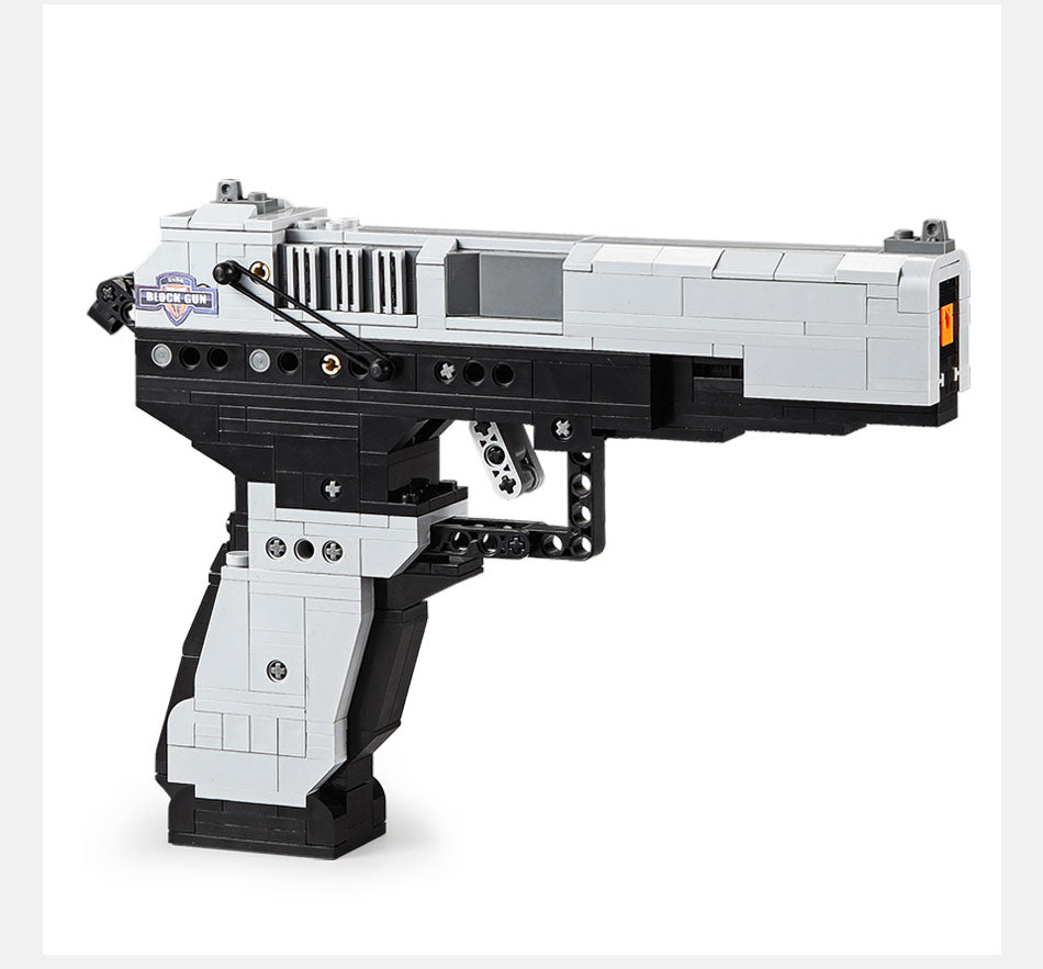 トイガン SOCOM19 Block Gun M23 Pistol 5 Bullets (412 Pcs) | C81009W | CaDA