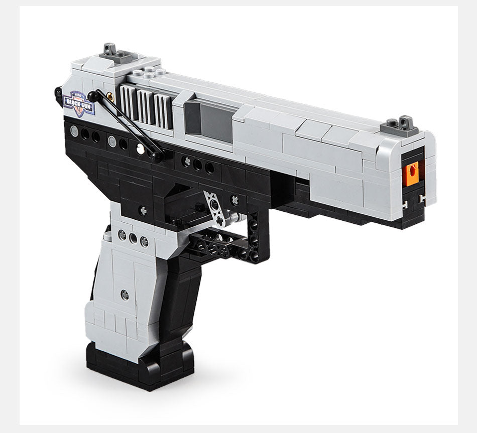 拳銃セット Block Gun M23 Pistol 5 Bullets (412 Pcs) | C81009W | CaDA