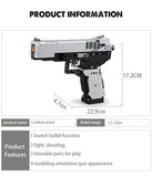 Cada Block Gun M23 Pistol 5 Bullets 412pcs | C81009W | CaDFi Master