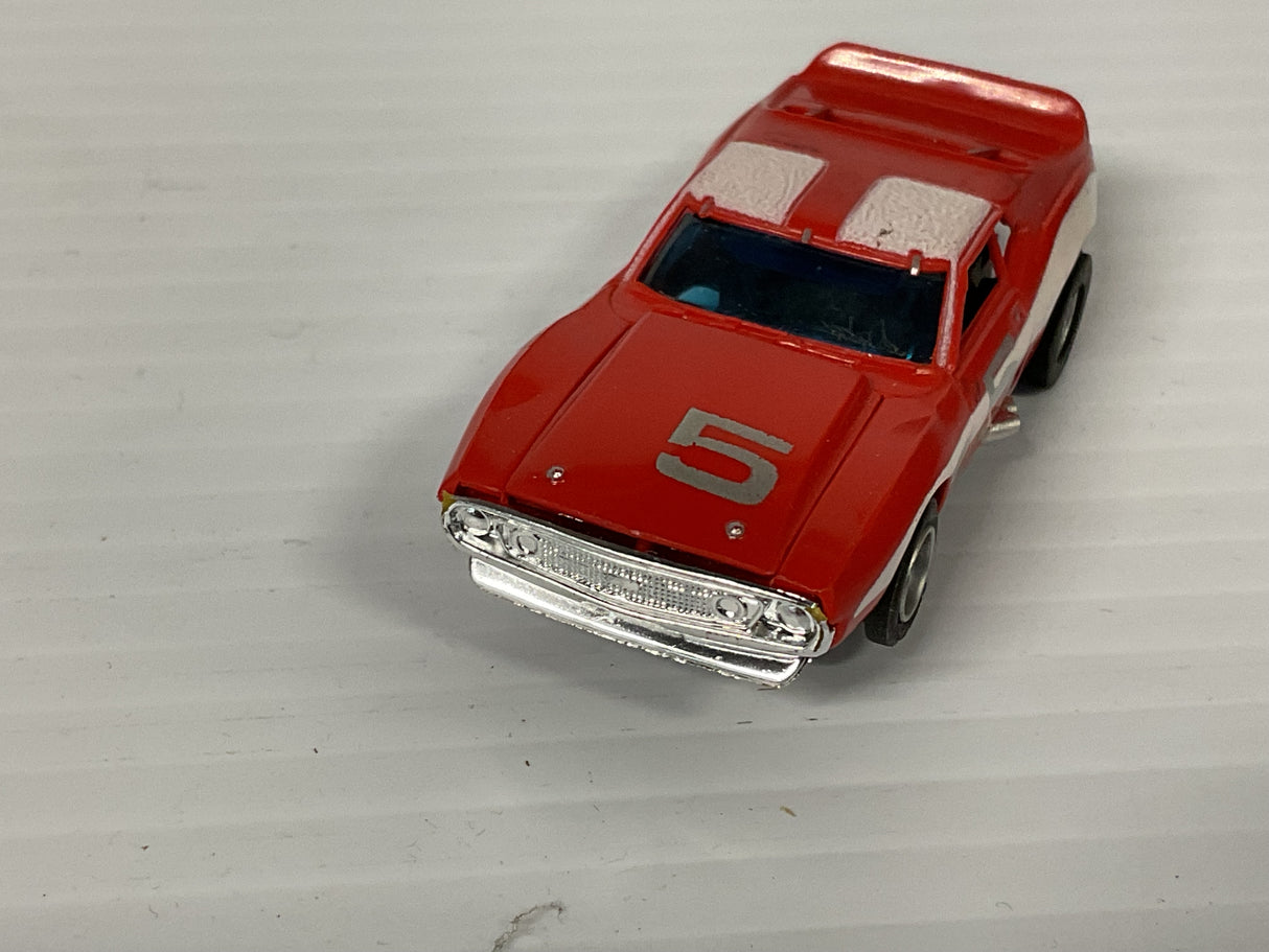 Aurora AFX magnatraction Javelin Trans Am red/white #5 | 1906 | Aurora - AFX