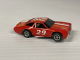 Aurora AFX non-magnatraction lighted Chevelle Stocker red/white/orange #29  | 1975 | Aurora - AFX