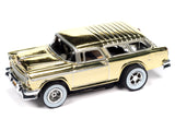 Gold Chrome 1955 Chevrolet Nomad | CP8069 | Auto World