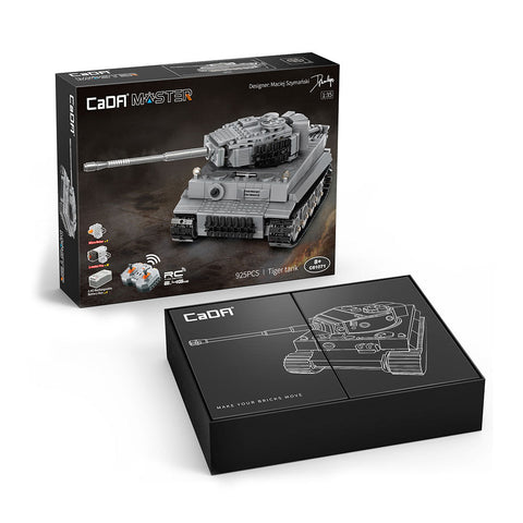 CaDA Tiger Tank C61071W: Il Modellino Da Collezione Per Appassionati Di Mezzi Militari