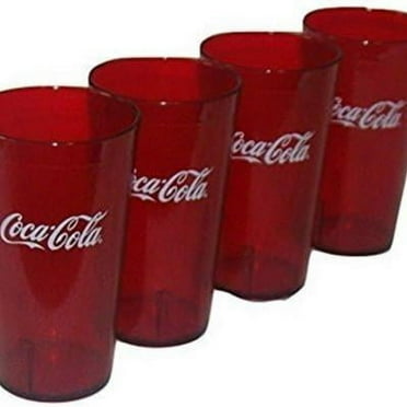 24 oz Ruby Textured Coca Cola® Plastic Tumbler