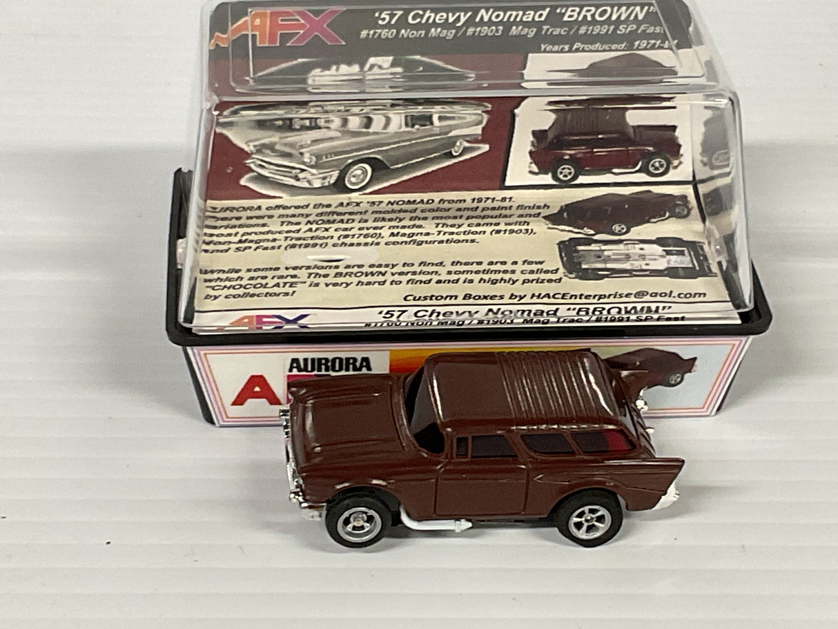 Aurora AFX 1957 Chevy Nomand Brown Non Mag | 1760 | Aurora - AFX