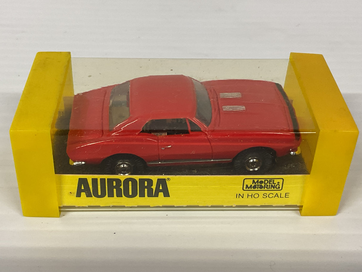 Aurora AFX Camero 1967-70 Red/Black Stripe Thunder-jet  | 1388 | Aurora - AFX- Model Motoring