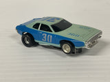 Aurora AFX magnatraction Plyouth Road Runner Stock Car Blue/Blue  #40  | 1762 | Aurora - AFX
