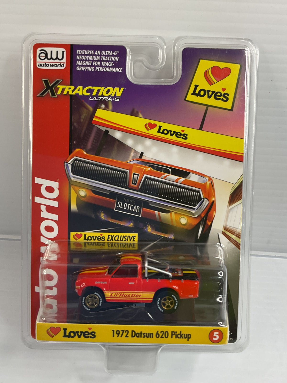 Loves 1972 Datsun 620 Pickup Orange | CP8254ST | Auto World