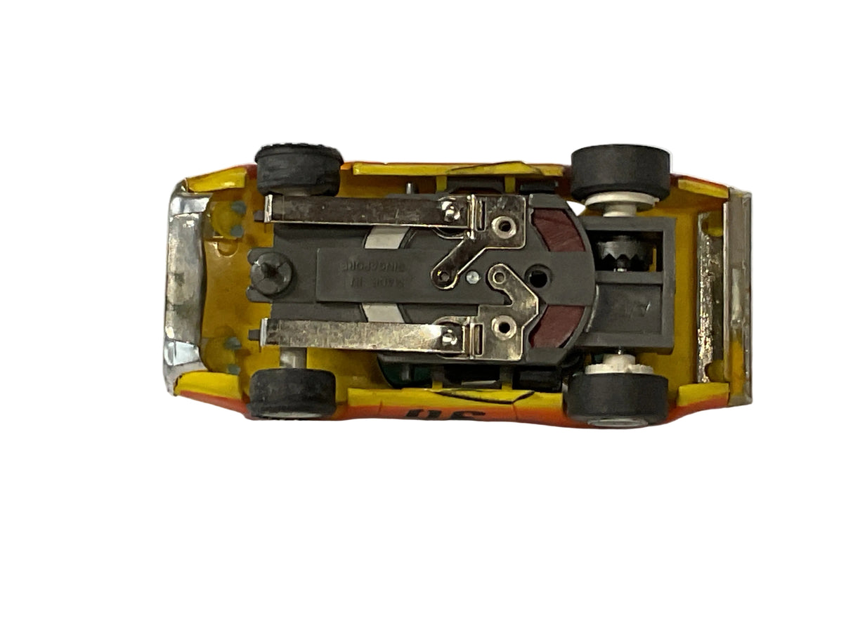 Aurora AFXPlymouth Road Runner Stock Car # 30 Orange/yellow Brown | 1062 | Aurora - AFX