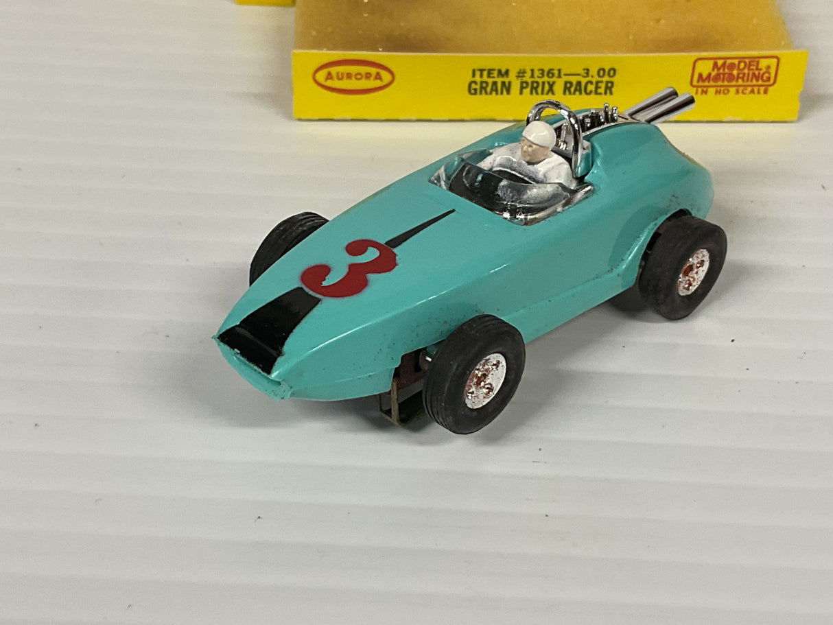 Aurora AFX Gran Prix Racer Blue Thunder-jet  | 1361 | Aurora - AFX- Model Motoring