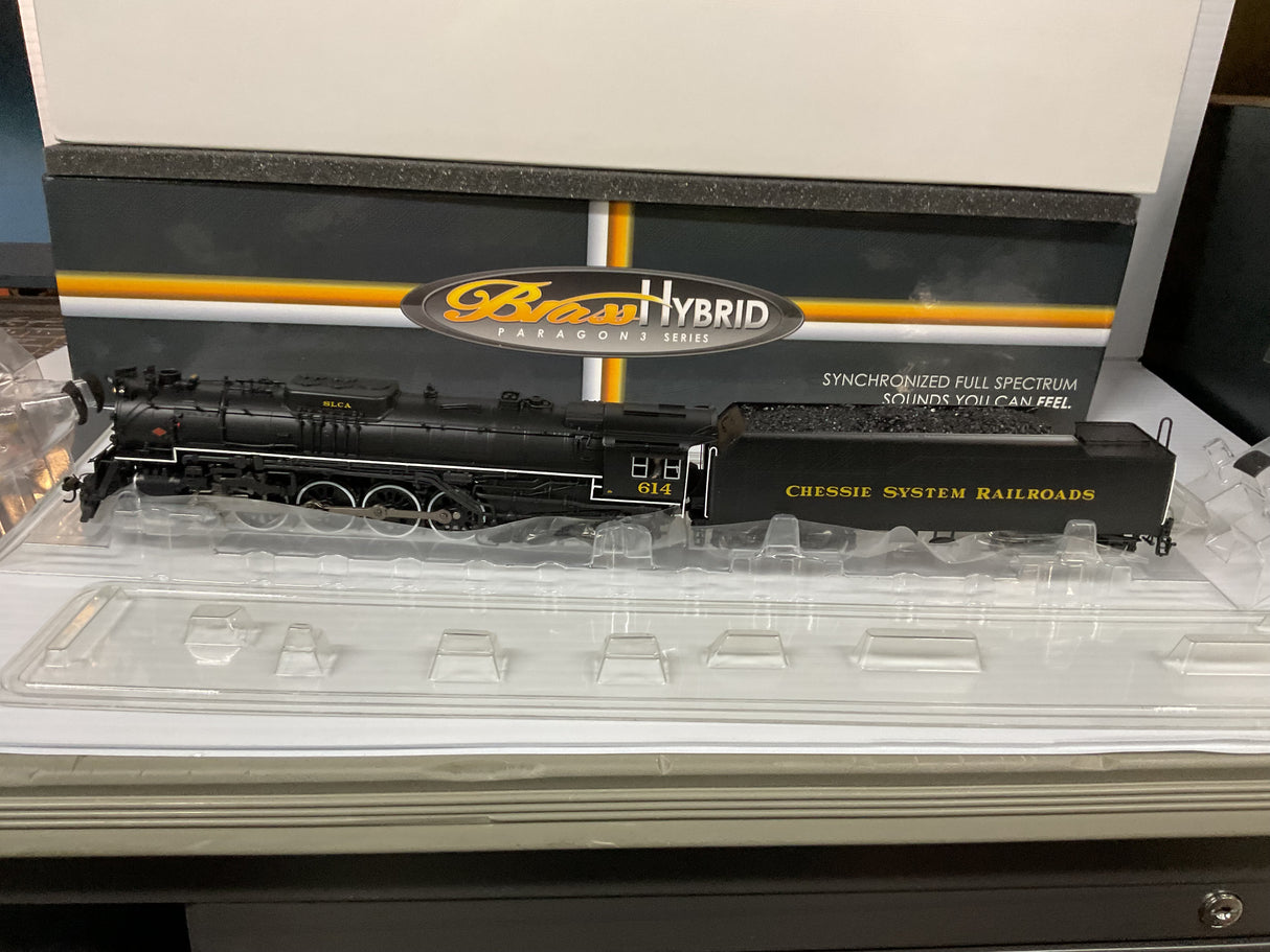 Brass Hybrid C&O J3A 4-8-4 #614  | 4907 |  Brass Hybrid Paragon 3 Series