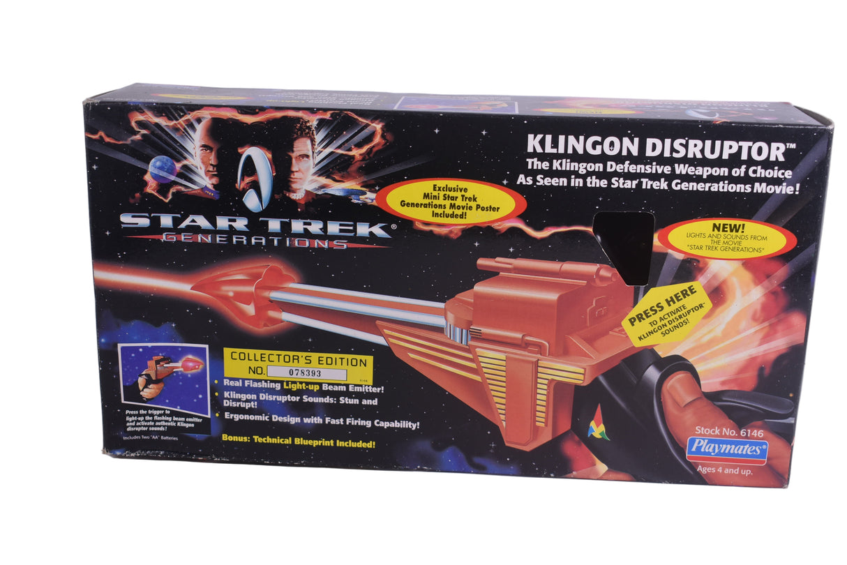 Star Trek Generations Klingon Disroptor | 6146 | Playmates
