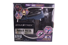 Star Trek phaser pistol toy, two-in-one design, for collectors for Diamond Select Toys 17524
