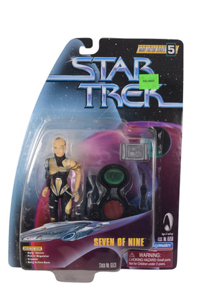 Action figure set: Seven of Nine from Star Trek, with accessories for Playmates 65131