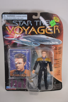 Action figure of Star Trek's Lt. Carey, engineer of the USS Voyager for Playmates 16461