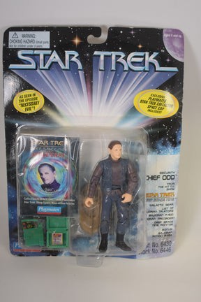 Action figure of Star Trek's Chief Odo with accessories for Playmates 6446