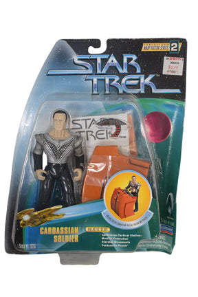 Action figure of a Cardassian soldier from Star Trek for Playmates 16256