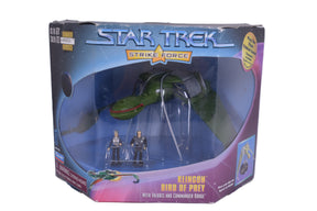 Action figure set: Klingon Bird of Prey with two figures for Playmates 16213