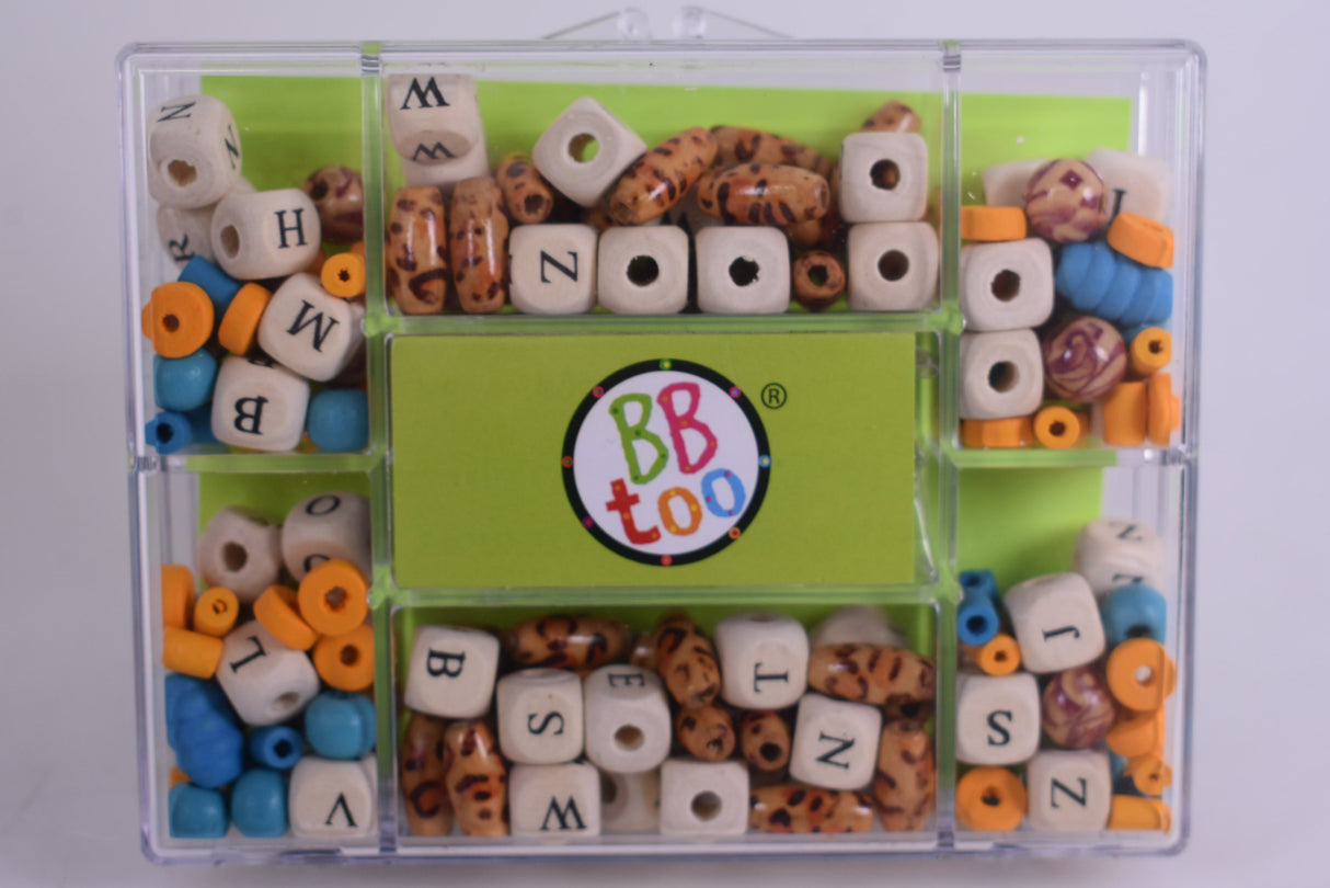 Bead Bouquet Wood Alphabet Bead Kit |  749 | BBTOO