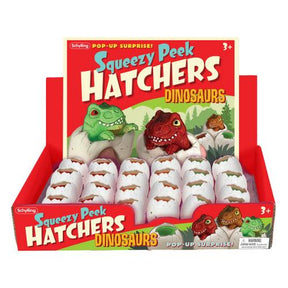 Dinosaur hatch toy set with various dinosaur figures for play for Schylling DSPH