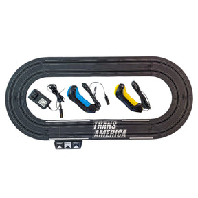 Race track set with power pack and cars for model vehicles for Auto World 6"r