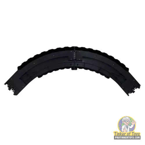 Black curved track piece for drift action set for Aurora Tomy AFX Vintage 8994