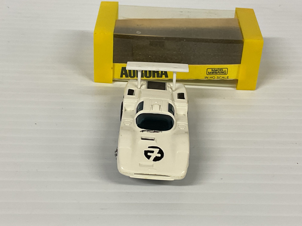 Aurora AFX Chaparral 2F " Tuff Ones" snow wht/black #7 Thunder-jet  | 1476 | Aurora - AFX- Model Motoring